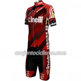 Conjunto Maillot + Culotte Corto con tirantes 2018 Cinelli Chrome N001